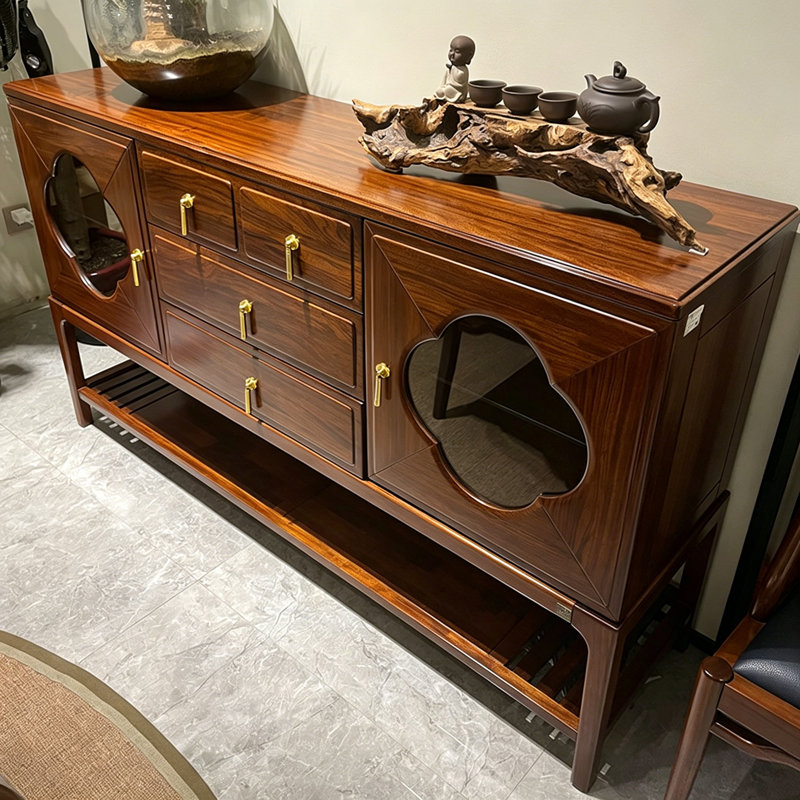 Buffet 4 tiroirs 62,99 po, H 35,43 po x l 62,99 po x P 15,75 po