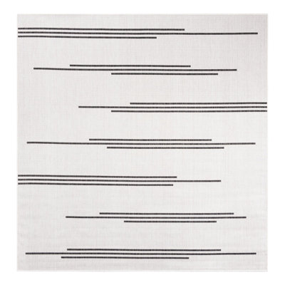 Leonardville Striped Indoor / Outdoor Rug