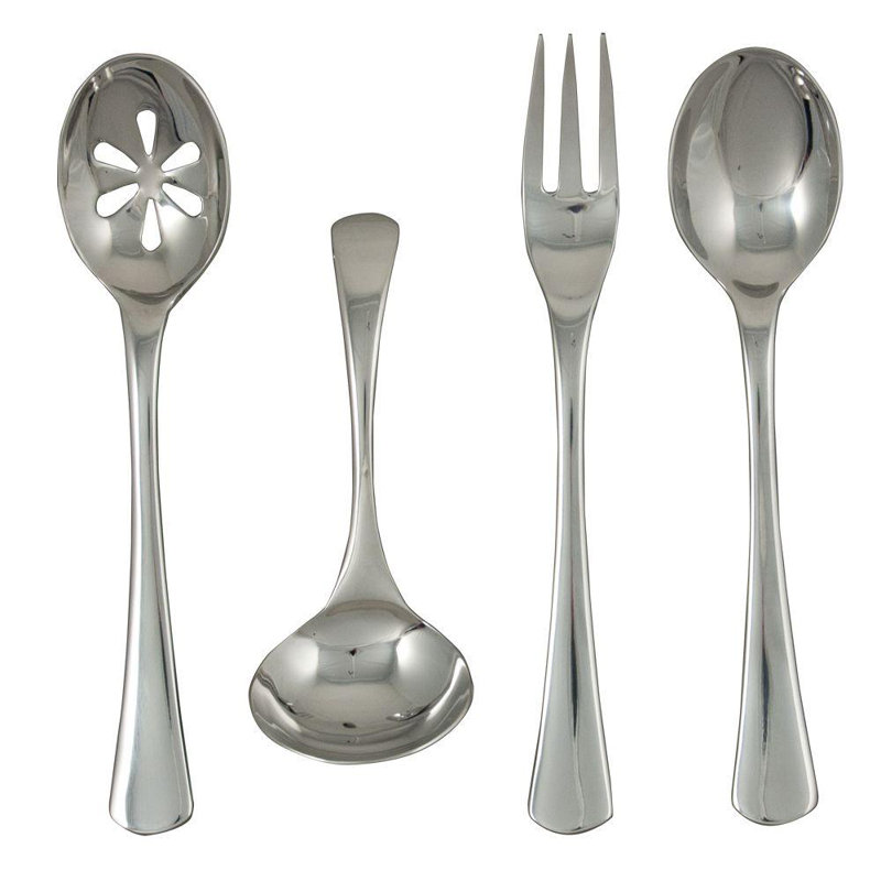 Mariko Stainless Steel Hostess Set