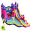 Soufflerie gonflable avec cerceau de basketball 680W