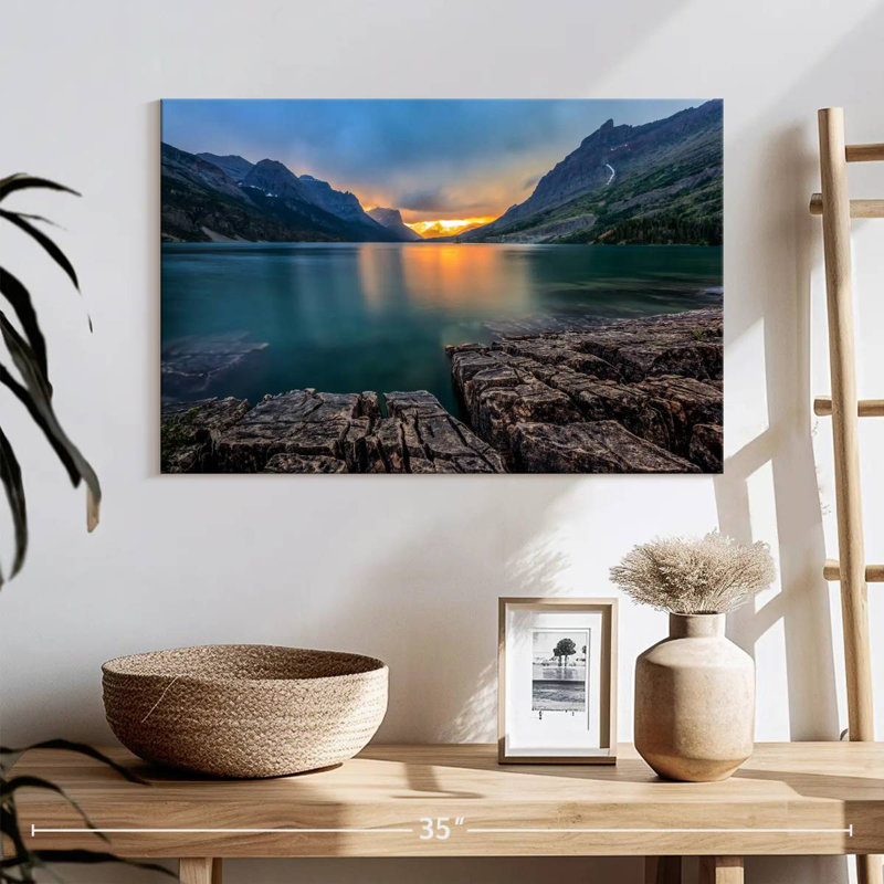 Alvord St Mary Lake Montana, H 16 po x l 24 po