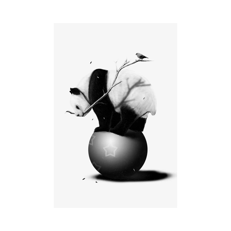 Balance by Nicebleed - Print on Canvas, 101.6cm H x 66.04cm W x 3.81cm D, Wrapped Canvas