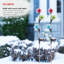 Piquet de jardin flocon de neige-604917680