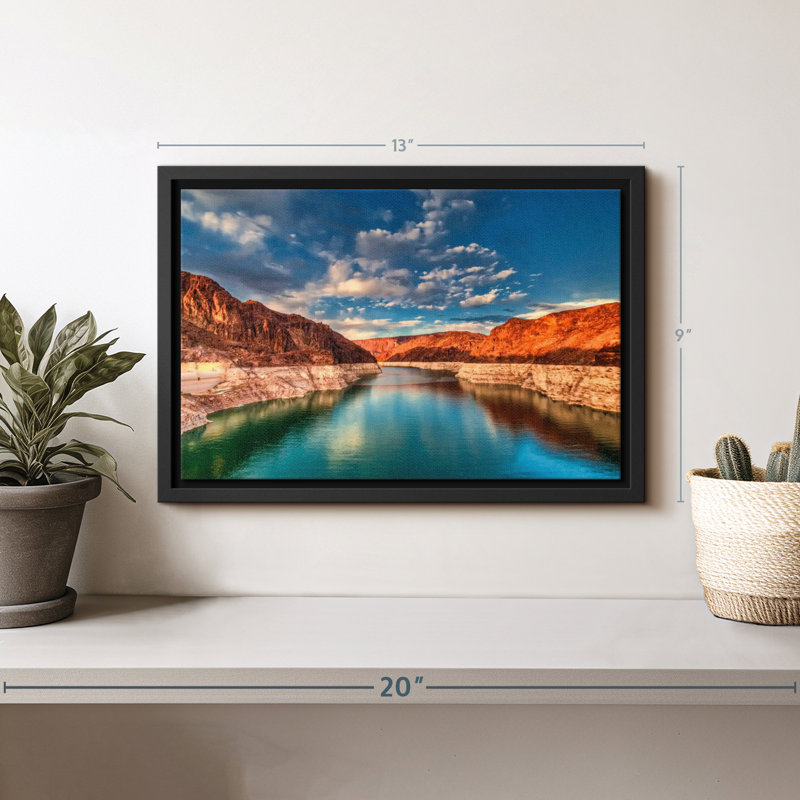 Impression sur toile Hoover Dam, H 9 po x l 13 po