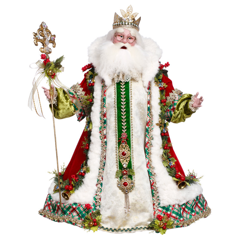 Holly Old Santa Nick - 24 Inches