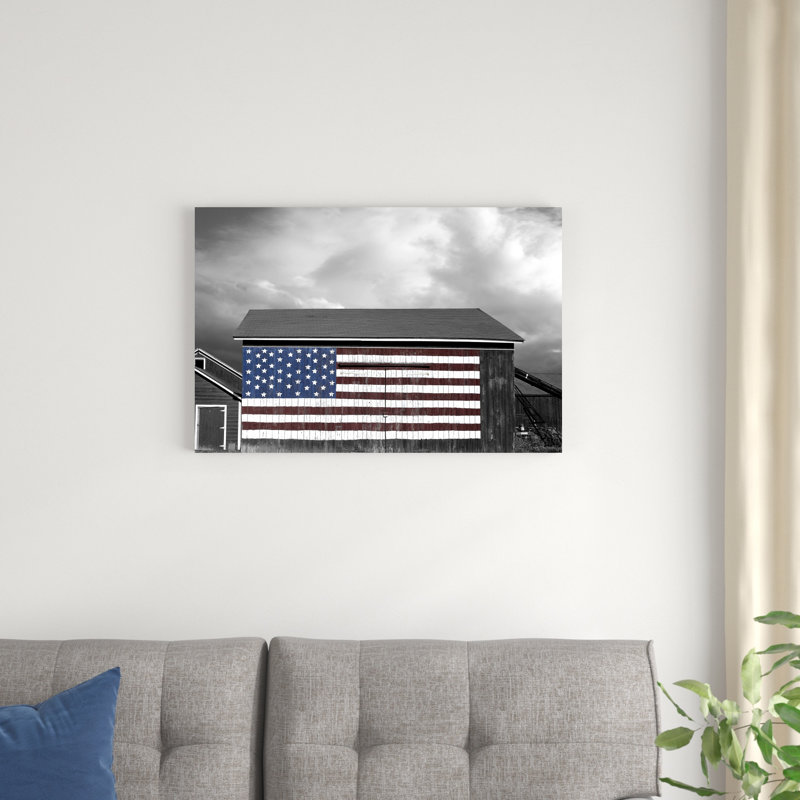 Drapeaux de nos fermiers, H 20 po x l 30 po x P 1,25 po