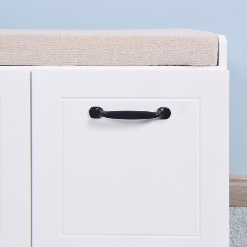 Banc de rangement en bois