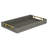 Baidy Hand-Finished Faux Shagreen Rectangular Serving Tray-1205077588