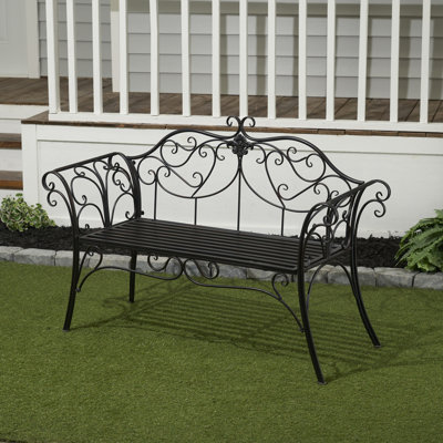 Banc de jardin en métal Bradfield