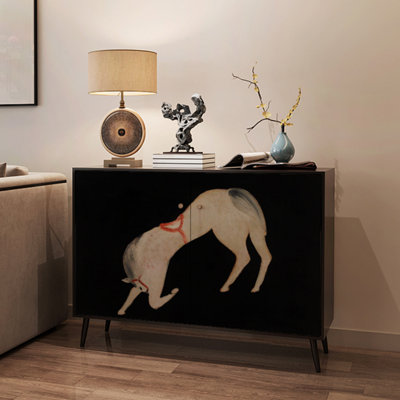 Buffet à double porte d'entrée