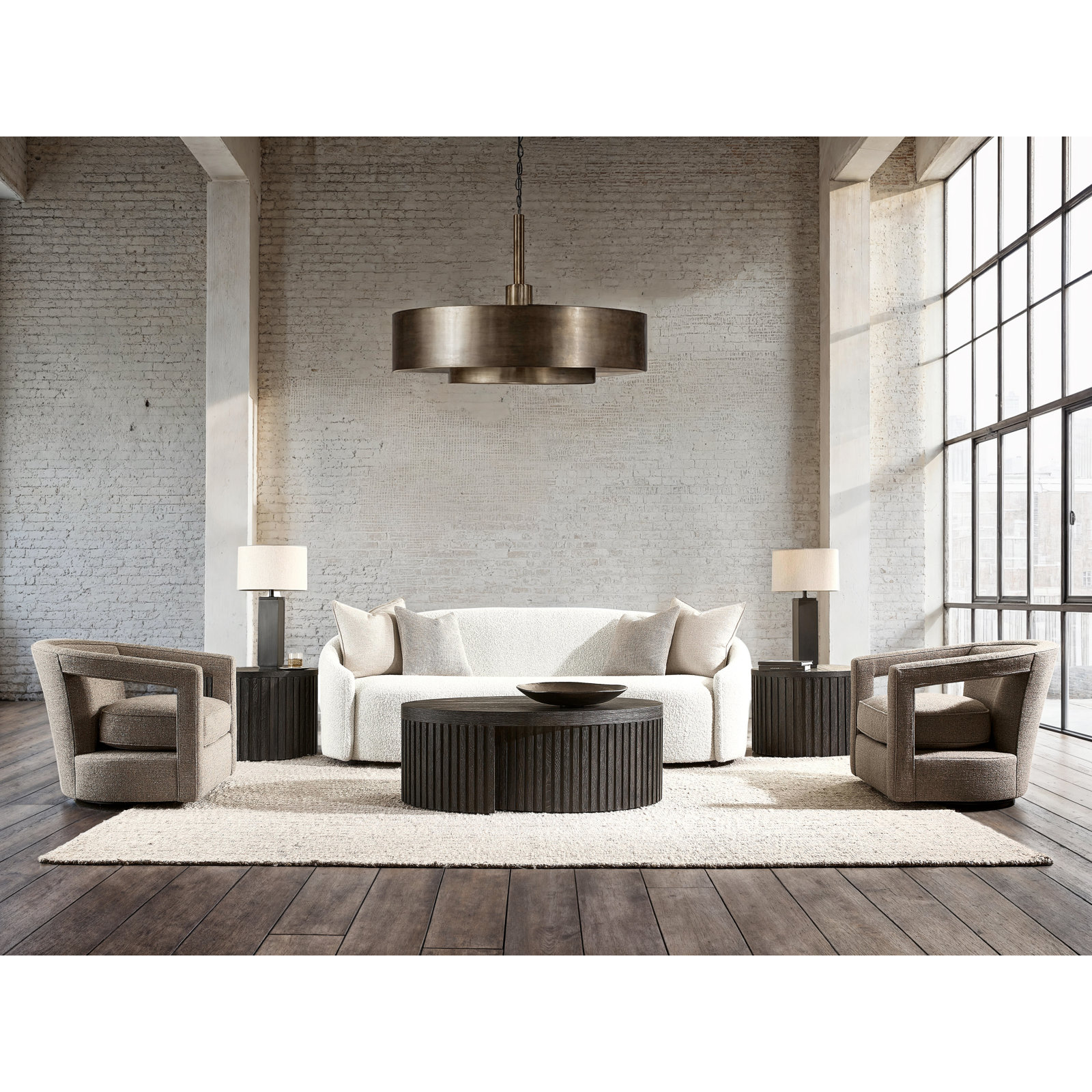 Menton 48" Oak Coffee Table