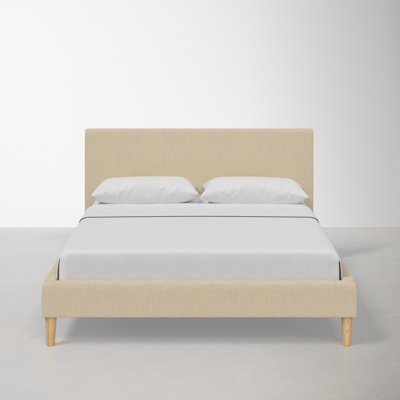 Mirabella Upholstered Platform Bed -  Joss & Main, A33F2CF1CB8E468FB22E441B5C7ABFBB