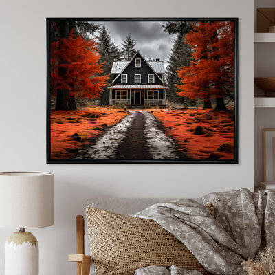 Red Farmhouse Rustic Elegance IV - reproduction