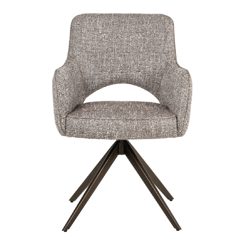 Chaise de salle à manger Ginerva, Gris