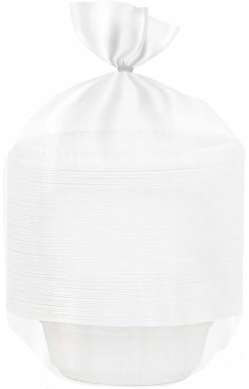 Bols à dessert en plastique blancs 5 oz Cuisine, Ensemble de 400