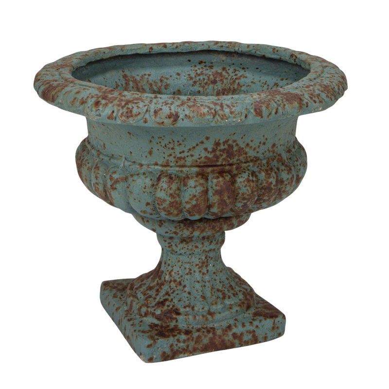 Magnesia Large Urn, 20.88" D x  18.88" H