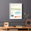 Watercolor Swatches I, reproduction encadrée - bois massif-425767585-425767611