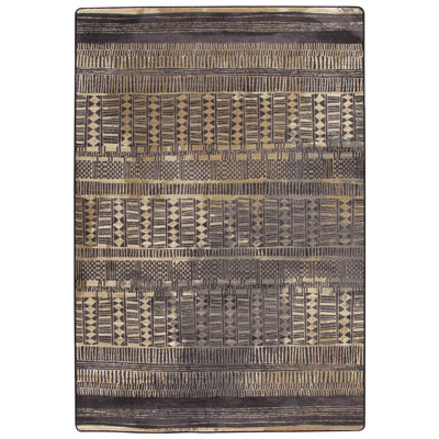 Drayton Fulani Sahara Gold Geometric Moroccan Area Rug