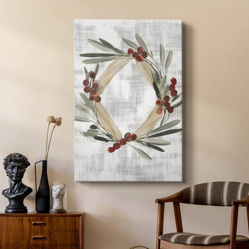 Art de Noël de Noël CCXCIV - galerie Cavas sur mesure, H 48 po x l 32 po