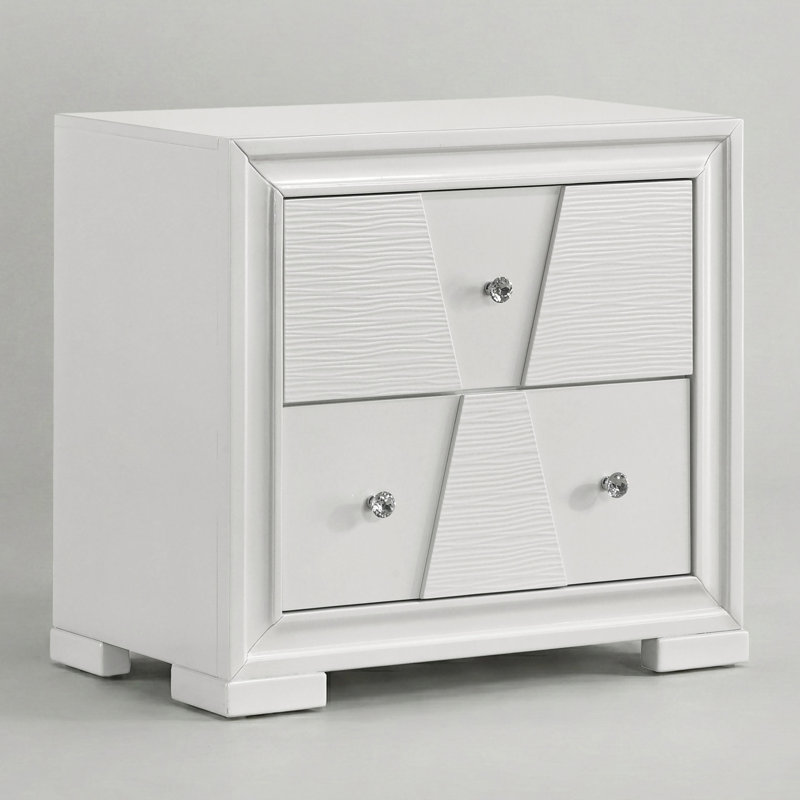 Arona 2-Drawer Nightstand