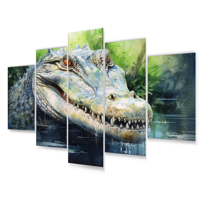 Boho Animals Wall Decor on Metal