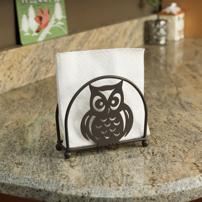 Porte-serviettes hibou