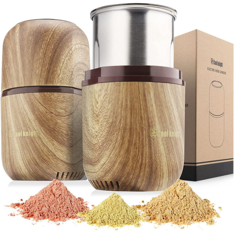 Moulin à épices électrique Herb Grinder [Grande capacité / grande vitesse de rotation / électrique] - Moulin électrique pour épices et herbes