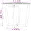 Round 5 - Piece - 4 - Person 80Cm L Outdoor Table Set-426205989