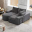 Canapé modulaire courbé Clasien-115751604