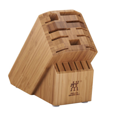ZWILLING Pro 16-Slot FSC Bamboo Knife Block