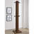 Rawlins Walnut Engineered Wood Coat Rack With 8 Hooks, Mid-Century Modern Design For Entryways And Mudrooms