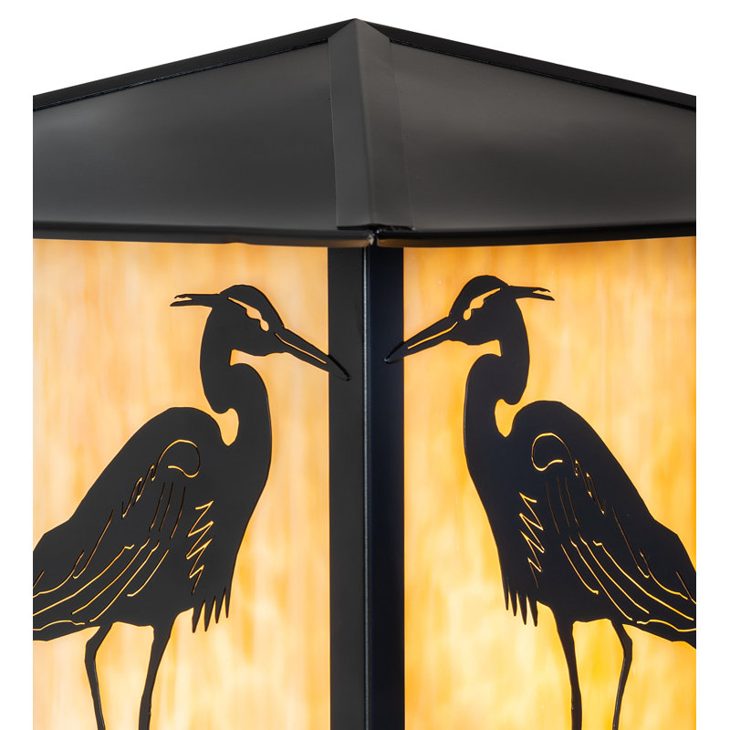 Plafonnier solaire solaire à 1 lumière H 16 po