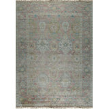 Coral Hand-Knotted Wool Faded Elegance Classic Traditional Modern Contemporary Carpet Rug