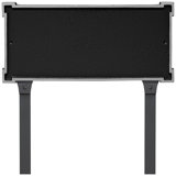 New Yorker 2-Line Lawn Address Sign