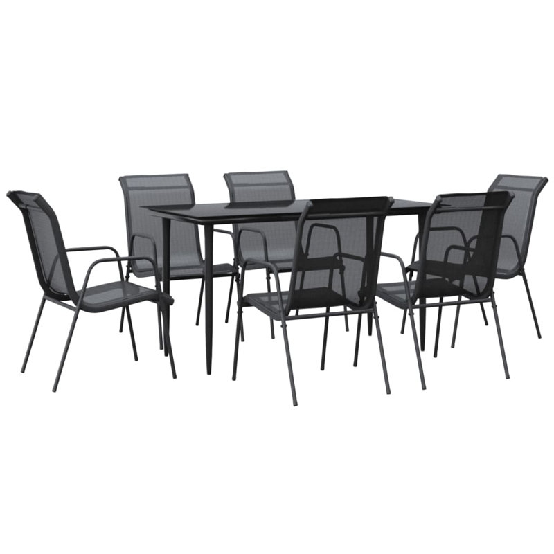 Ensemble de salle à manger Allende, L 55,1 po x l 27,6 po x H 29,1 po, 6