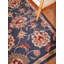 Tapis classiques en laine tuftée à la main, écologiques - 244 x 244 cm, carré, couleur anthracite, motif oriental, épais, à poils longs, antidérapant, pour salon et chambre.-112373397