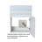 18.1'' Single Bathroom Vanity with Resin Top-609780560