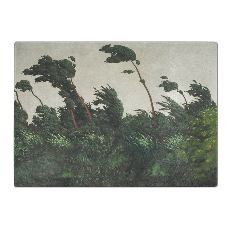 The Wind by Felix Vallotton Chopping Board, 0.4cm H x 20cm W x 28.5cm L