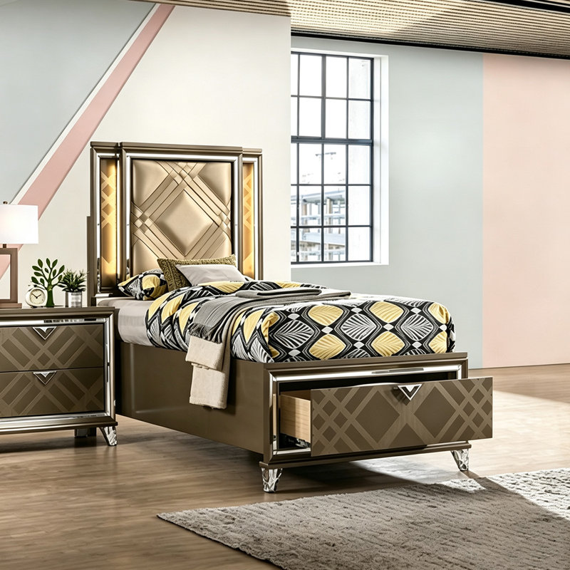 Storage Belt Led Full Bed