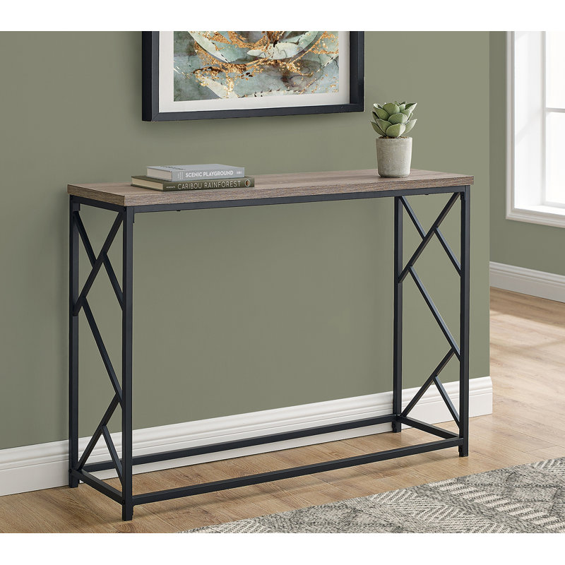 Console polyvalente pour vestibule, côté canapé, idéale pour un intérieur contemporain et moderne avec des fonctionnalités pratiques