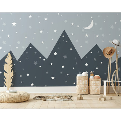 Geometric Shapes Wall Mural