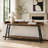 70.9" Extra Long Console Table Behind Couch, Brown