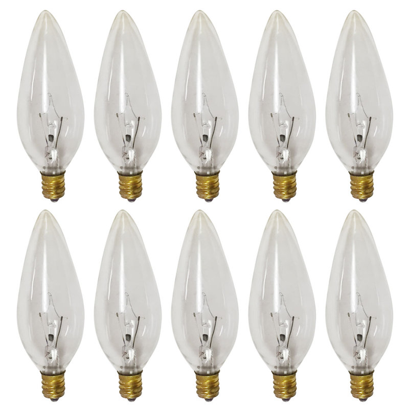 Ampoule incandescente à intensité variable 60 watts E12 / culot candélabre