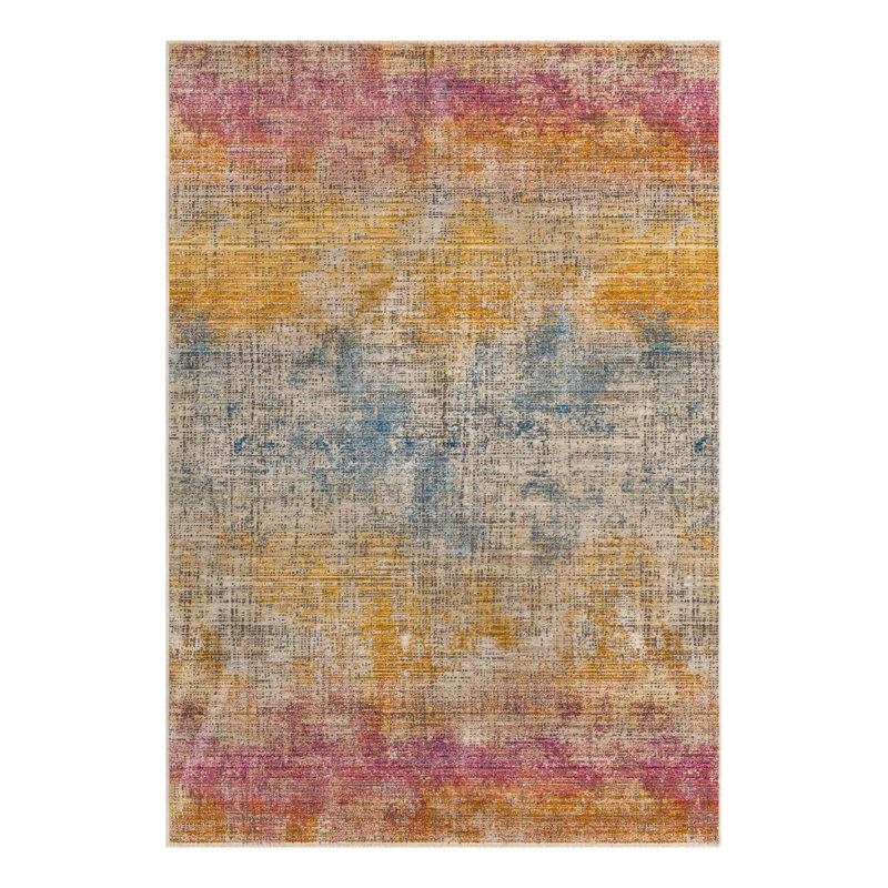 Laquin Abstract Indoor Rug, Rectangle 6' x 8'9"
