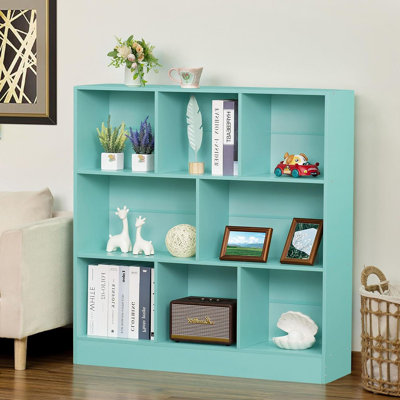8 Cube Bookshelf with Base