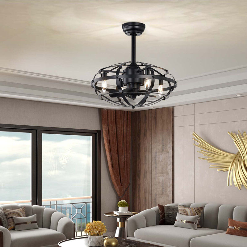 Ventilateur de plafond industriel Hot Sell, Noyer