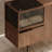 Light Luxury Walnut-Colored Sideboard