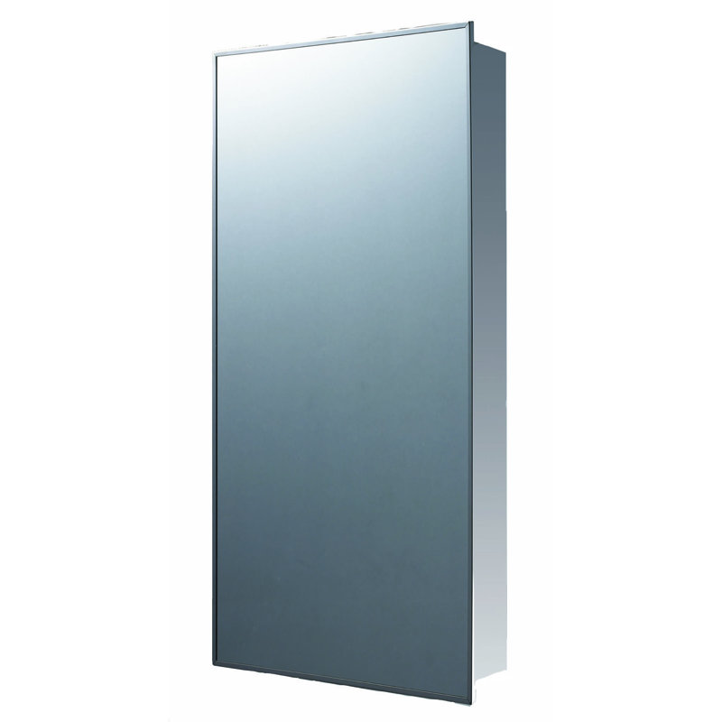 Pharmacie avec miroir et 3 tablettes Khamryn, 18 po x 30 po, Fixé à la surface