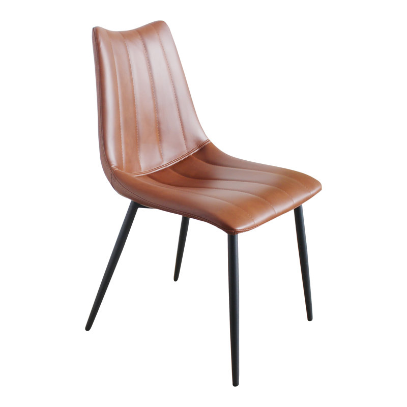 Finnigan Upholstered Dining Chair, Brown