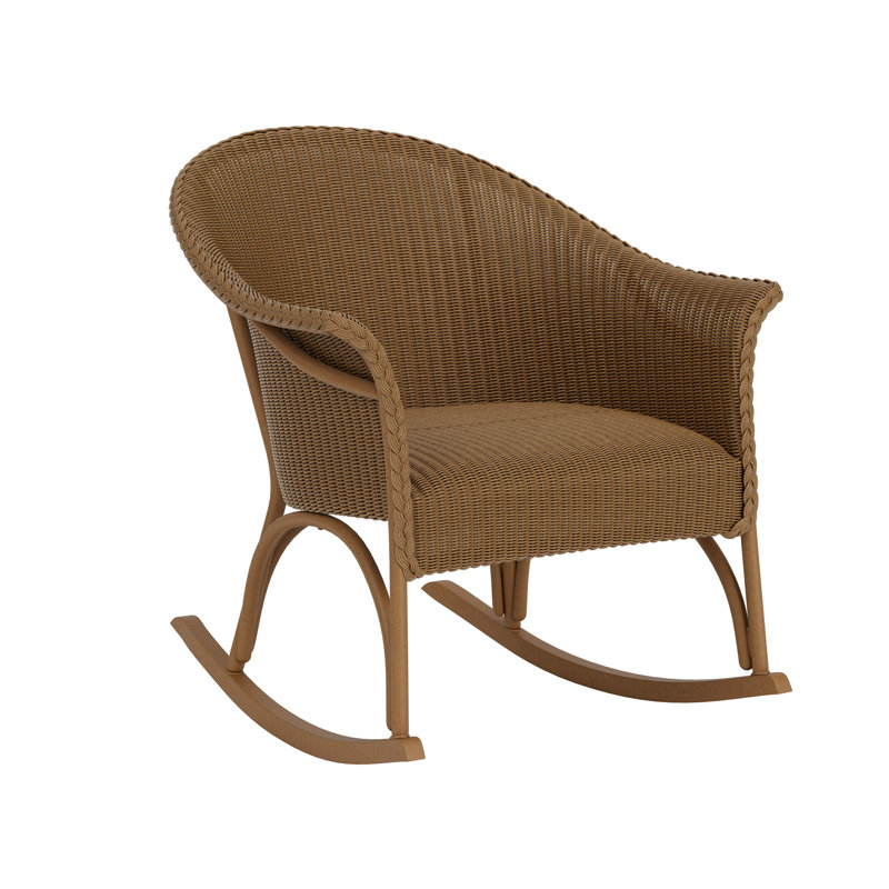 All Seasons Outdoor Rocker Chair, White